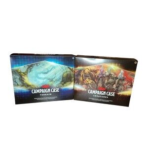 Dungeons & Dragons D&D Campaign Cases Terrain & Creatures NEW SEALED